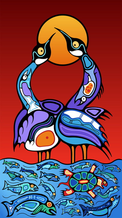 Sacred Earth Feature Panel 23.5" x 43