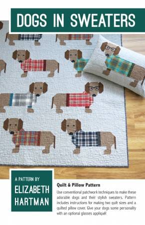 Quilt Kit - Quilting Supplies online, Canadian Company Dogs in Sweaters QUILT