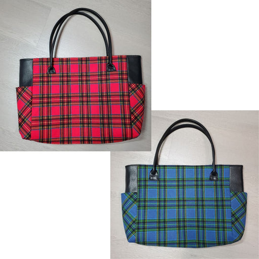 Bag Kit - Quilting Supplies online, Canadian Company Flannel Plaid Tote